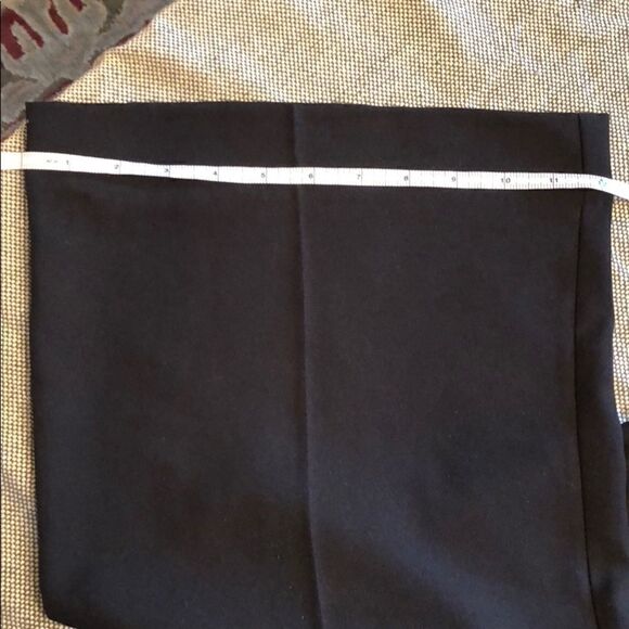 EUC Banana Republic Crepe Wide Leg Pants Black 10 - Picture 8 of 8
